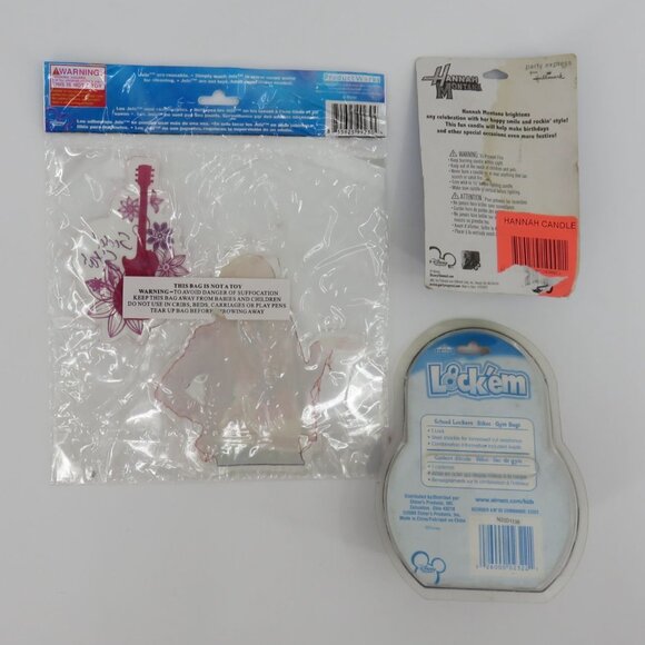 Hannah Montana Combo Lock Birthday Candle Locker Clings Y2K 2000s Miley Cyrus - Picture 8 of 13